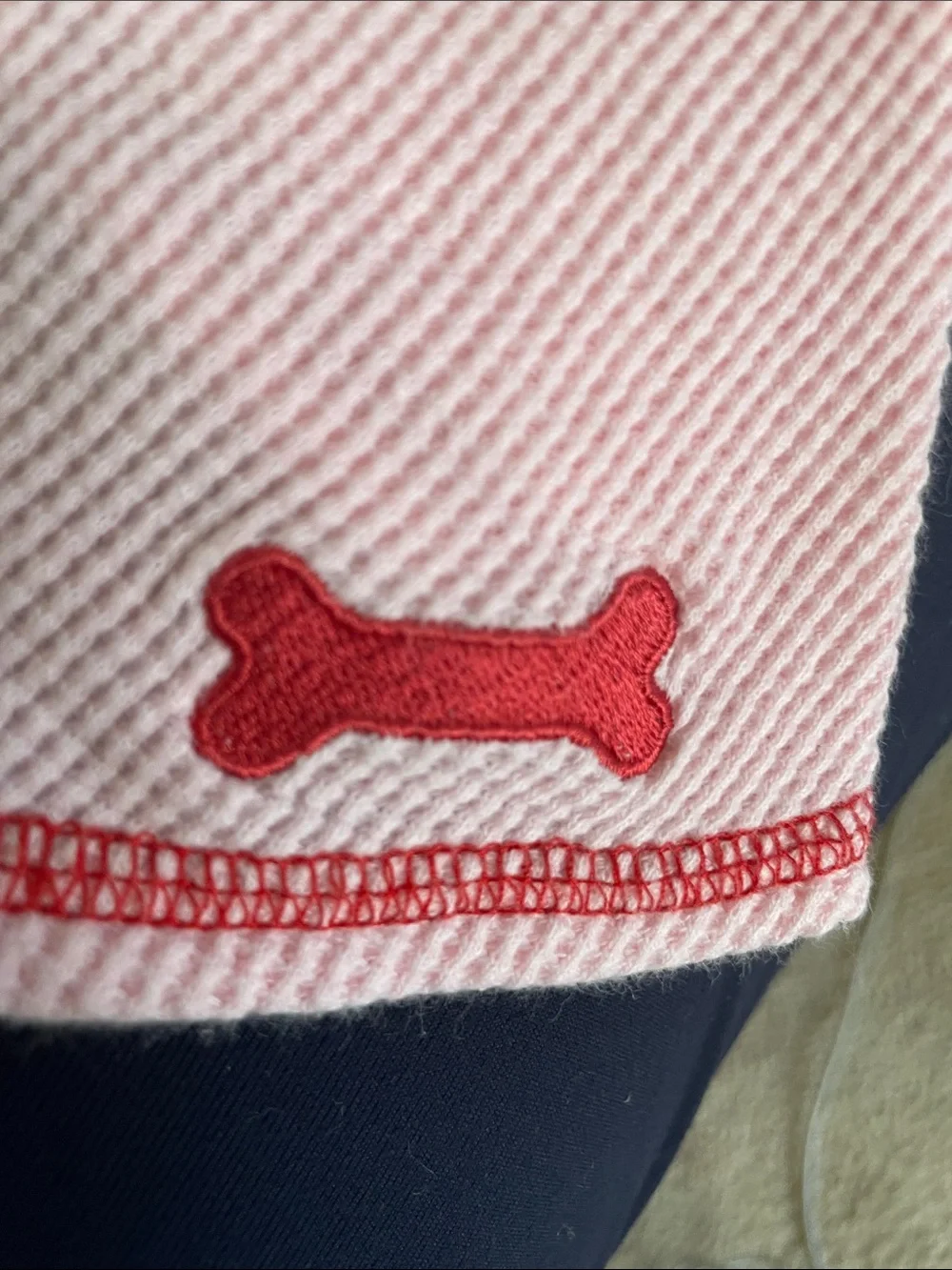 Pink & Red Female Dog Dress